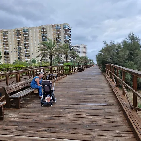 아파트 Acogedor En Playa Gandia *